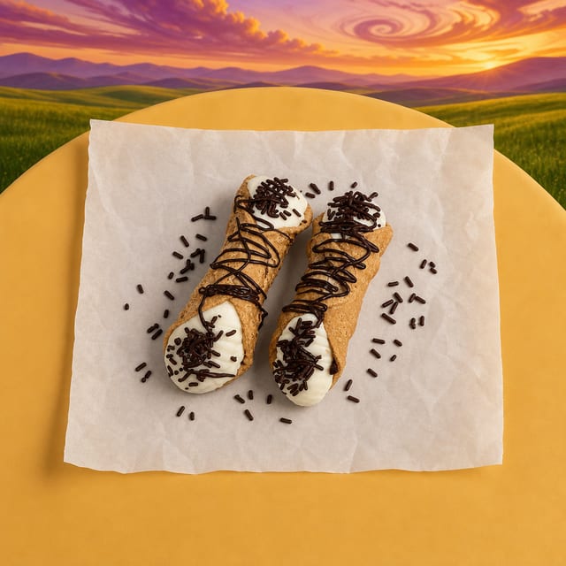 Fresh Cannoli.