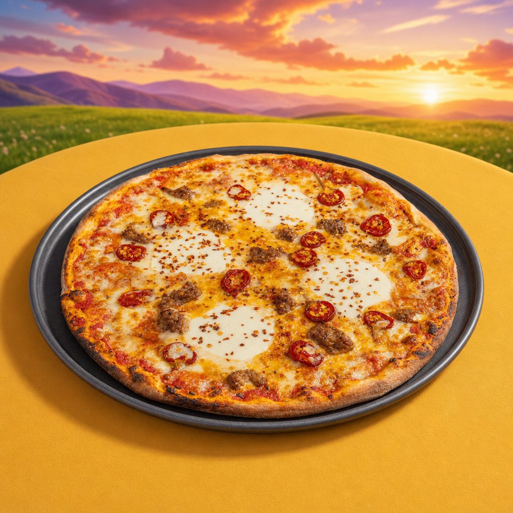 Flying Monkey Pizza.