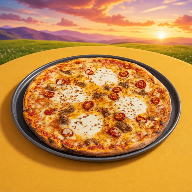 Small Flying Monkey Pizza.